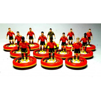 Subbuteo Andrew Table Soccer Begium World Cup Team 2026 on WSB Professional bases